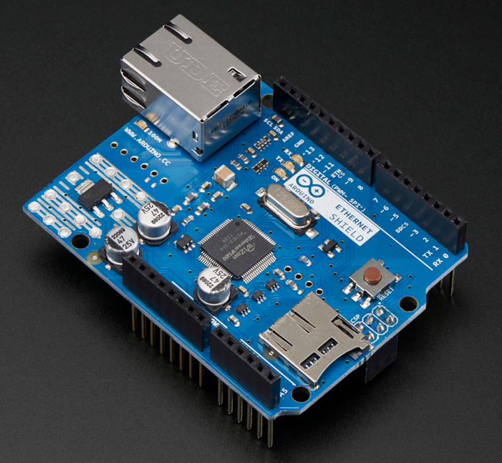Arduino Ethernet shield R3 with micro SD connector